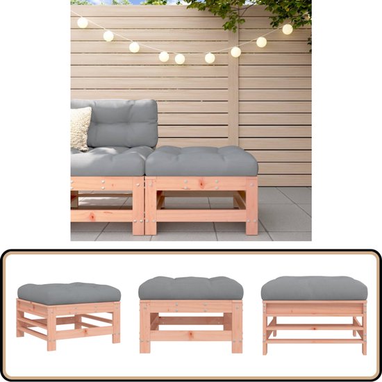vidaXL Bank 110x38x48 cm linnen massief hout crèmewit oine kopen