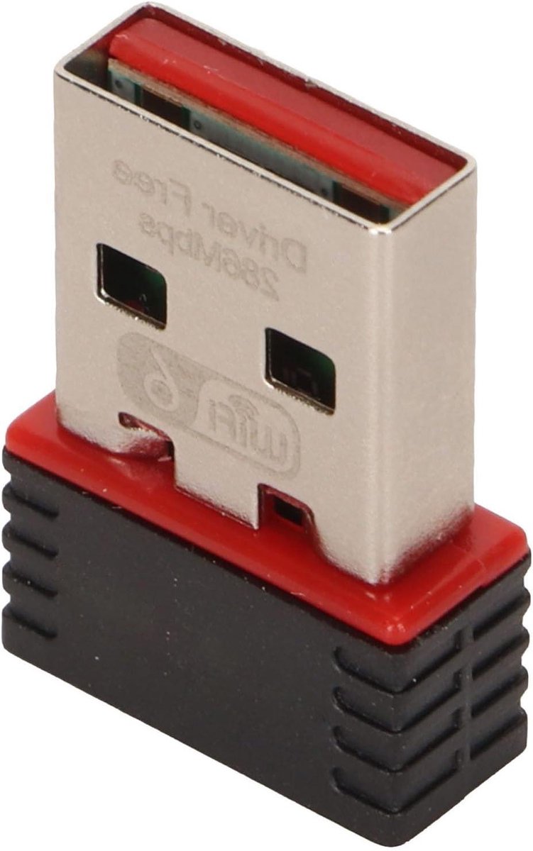 Image of 300Mbps Mini Draadloze Netwerkkaart Dongle voor Laptopcomputer Plug and Play Brede Dekking