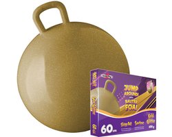 Skippybal gold glitter 60 cm