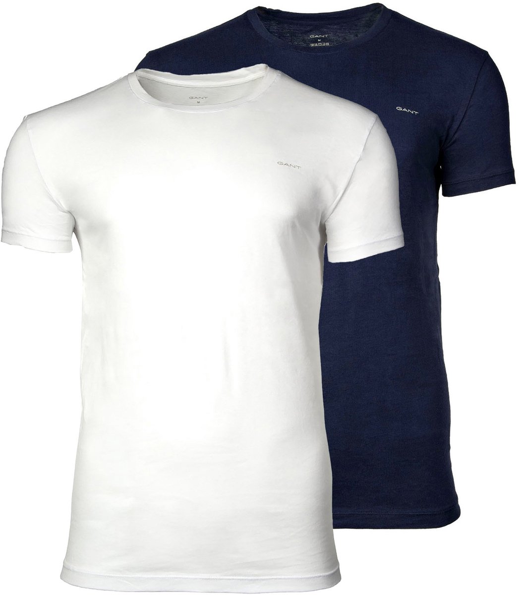 GANT T-shirt C-NECK T-SHIRT 2-PACK Set van 2