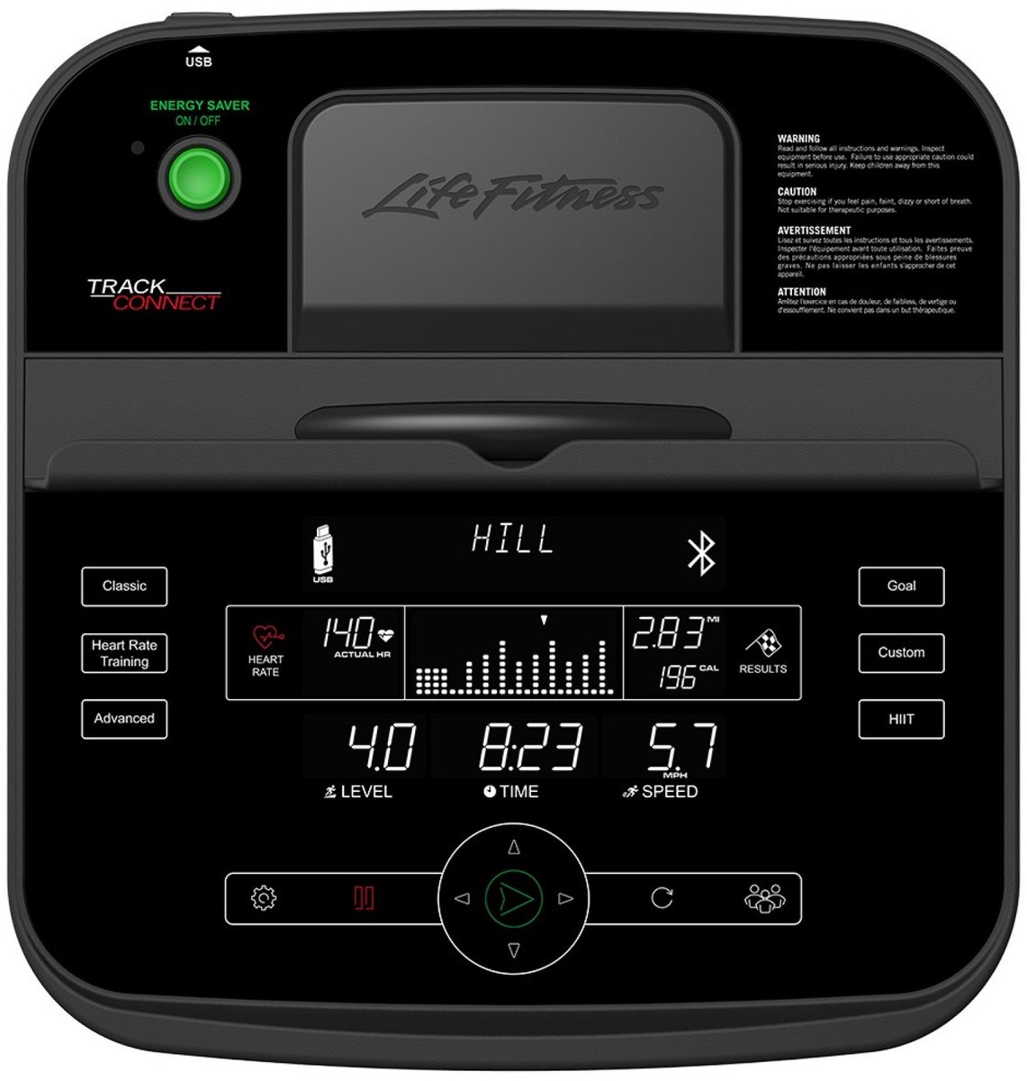 Afbeelding 3 van Life Fitness Crosstrainer E5 met Track Connect 2.0 Console – Gewrichtsvriendelijke Full-Body Workout | Draadloze Connectiviteit | HIIT & Hartslagtraining | 20 Weerstandsniveaus | 181 kg Max. Gebruikersgewicht