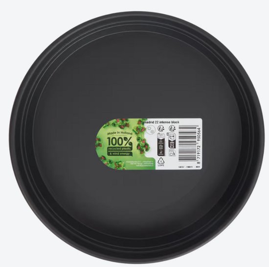 Kunjocy Set van 5 zwarte plantenpotschotels, 30 cm ronde plantenpotten, dienbladen, tuinplant, schotel, plant, kunststof plaat, potbak voor tuin, binnen, buiten, geschikt voor plantenpot tot 27 cm Kunjocy Set van 5 zwarte plantenpotschotels, 30 cm ronde plantenpotten, dienbladen, tuinplant, schotel, plant, kunststof plaat, potbak voor tuin, binnen, buiten, geschikt voor plantenpot tot 27 cm