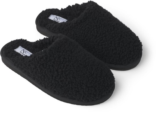 Sheepskin House - Unisex Curly Pantoffel - Schapenvacht - EVA buitenzool