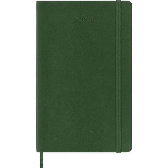 Moleskine 12 Maanden Agenda - 2026 - Wekelijks - Large - Zachte Kaft - Mirthe Groen