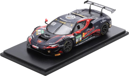 マックス・フェルスタッペン 選手 Ferrari 296 GT3 1/43モデル Verstappen.com X Red Bull Max Verstappen Ferrari GT3 model - 1:43