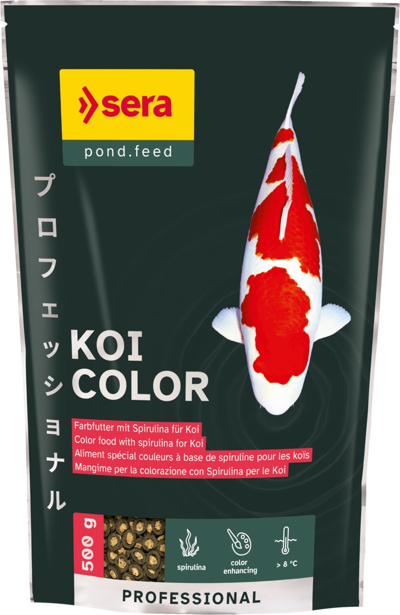 Sera Koi Professional kleur - spirulina 2,2kg