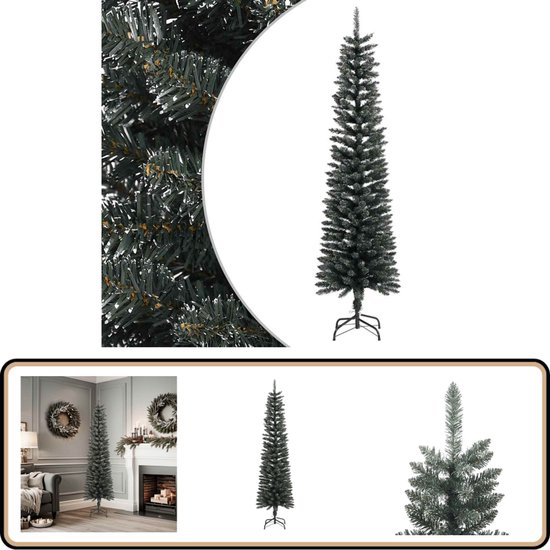 vidaXL Künstlicher Weihnachtsbaum Umgedrehter Kunst Weihnachtsbaum mit Kugelset