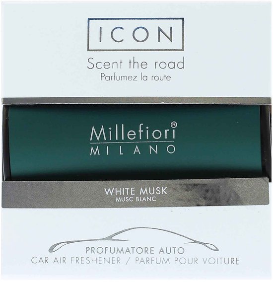 Millefiori Milano Auto Parfum White Musk (classique)