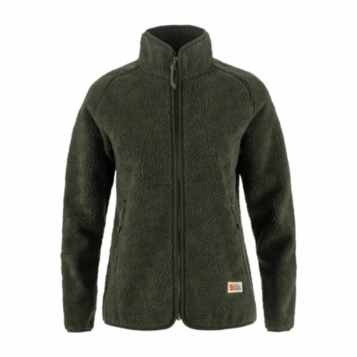 Vest Fjällräven Women Vardag Pile Fleece Deep Forest-S Groen