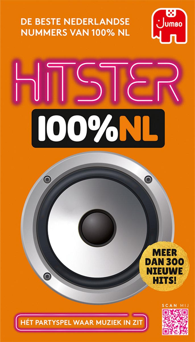 Jumbo - Hitster 100% NL- Nederlandstalig Partyspel - Actiespel — afbeelding 4
