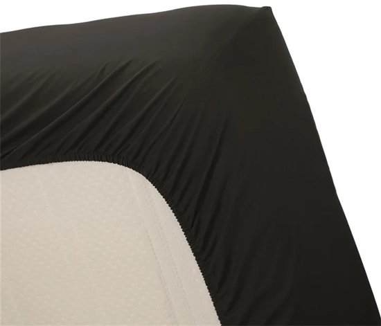 Hoeslaken Met Elastiek Crème Wit Lirex Hoeslaken 160x200 Cm - 100% Katoen, 300 Draadtelling, Crème Wit, Ademend Hoeslaken 140 200
