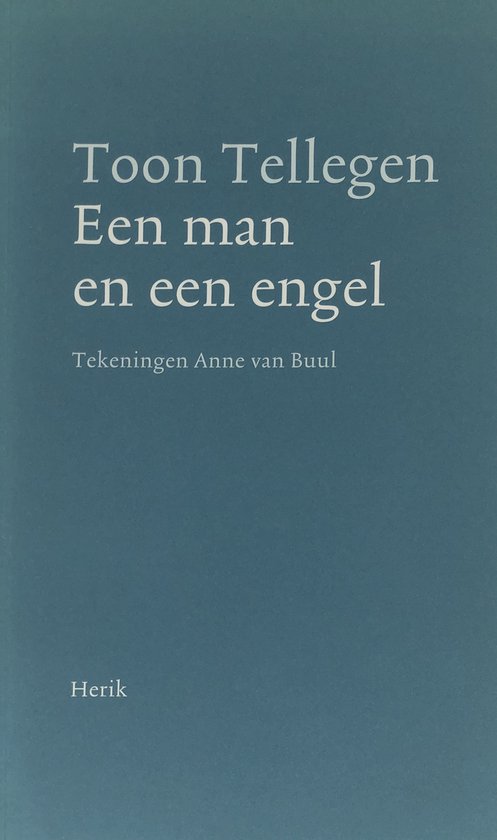 Omslag van Een man en een engel door Toon Tellegen, Anne van Buul