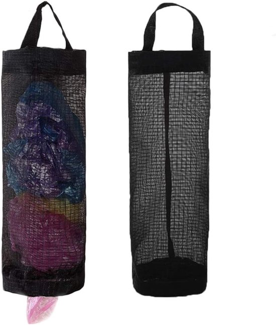Vuilniszakdispenser | Geen ponsen Vuilniszak Dispenser Bag Houder | Draagbare Tas Organizer Houder Geen Ponsen Prullenzak Opslag voor Keuken
