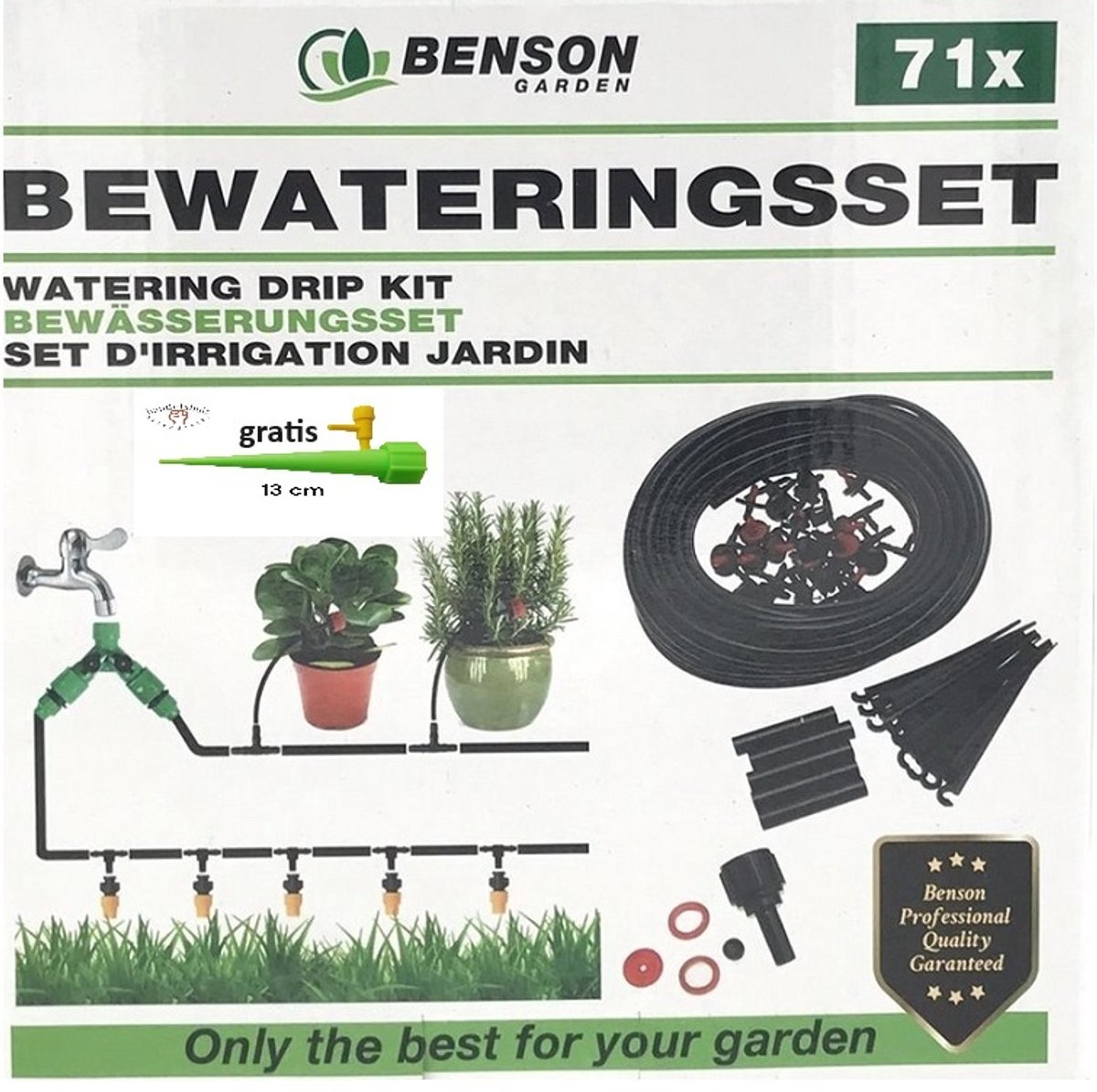 Green Arrow - Tuin Bewateringsset - 71-Delig - irrigatiesysteem - bewateringssysteem