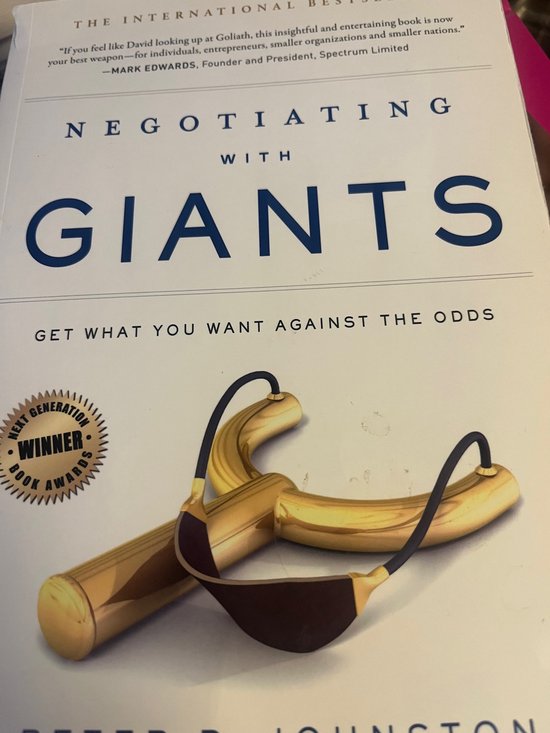 Negotiating with Giants - cover