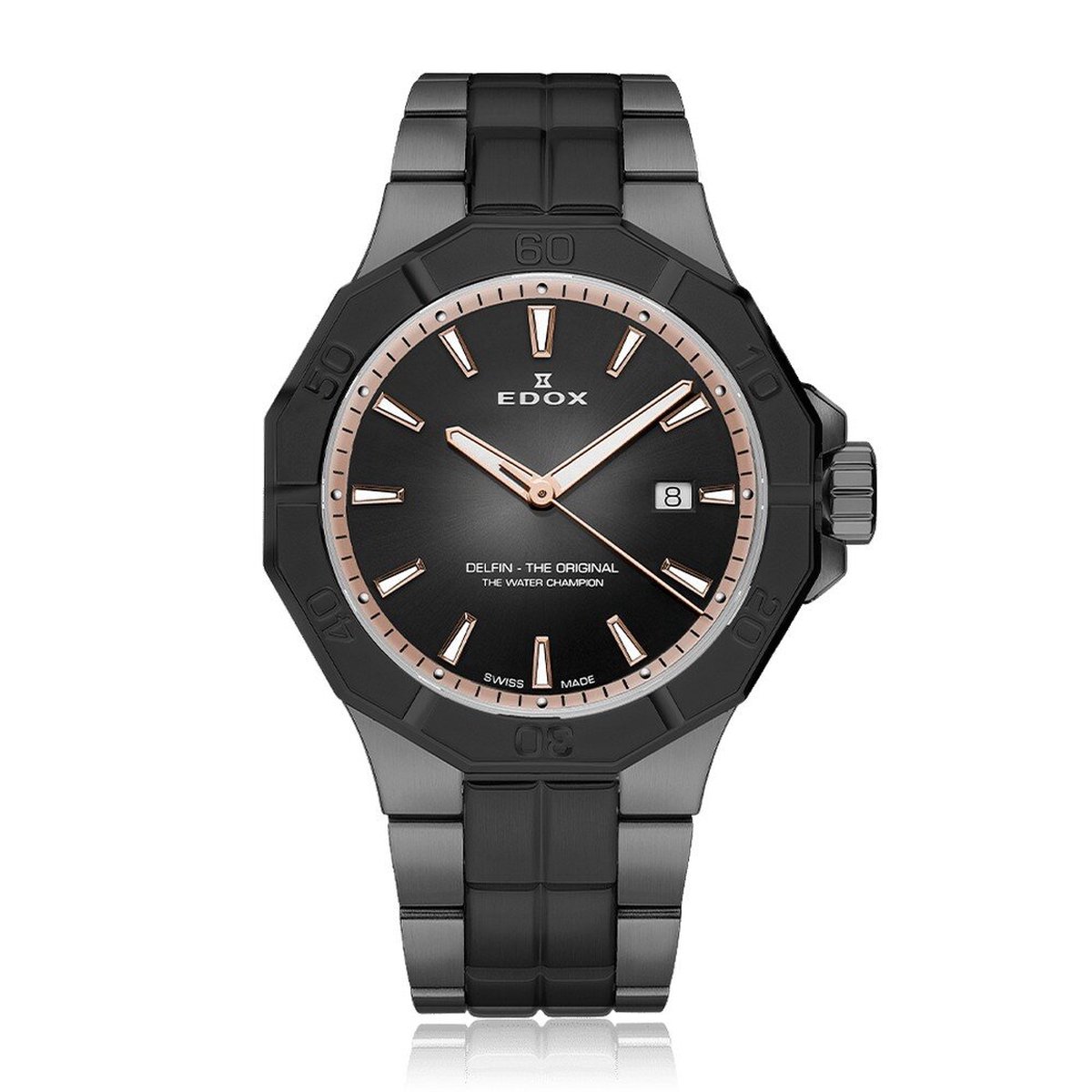 EDOX Delfin The Original 53021-37GNM-NDR mannen horloge