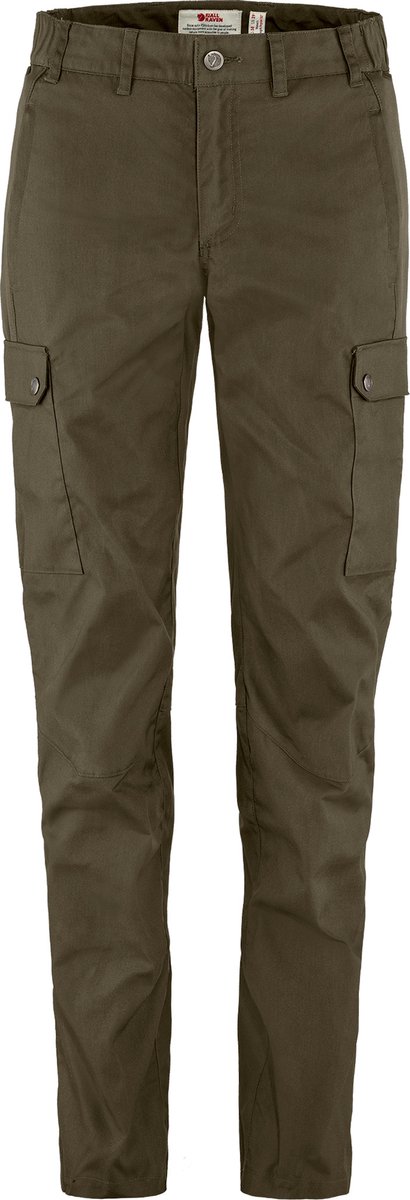 FJALLRAVEN Stina trousers W 84776 633 dark 42 Olijf