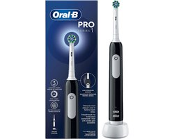 Product afbeelding van Oral-B Pro series 1 Black Roterende-oscillerende tandenborstel Zwart