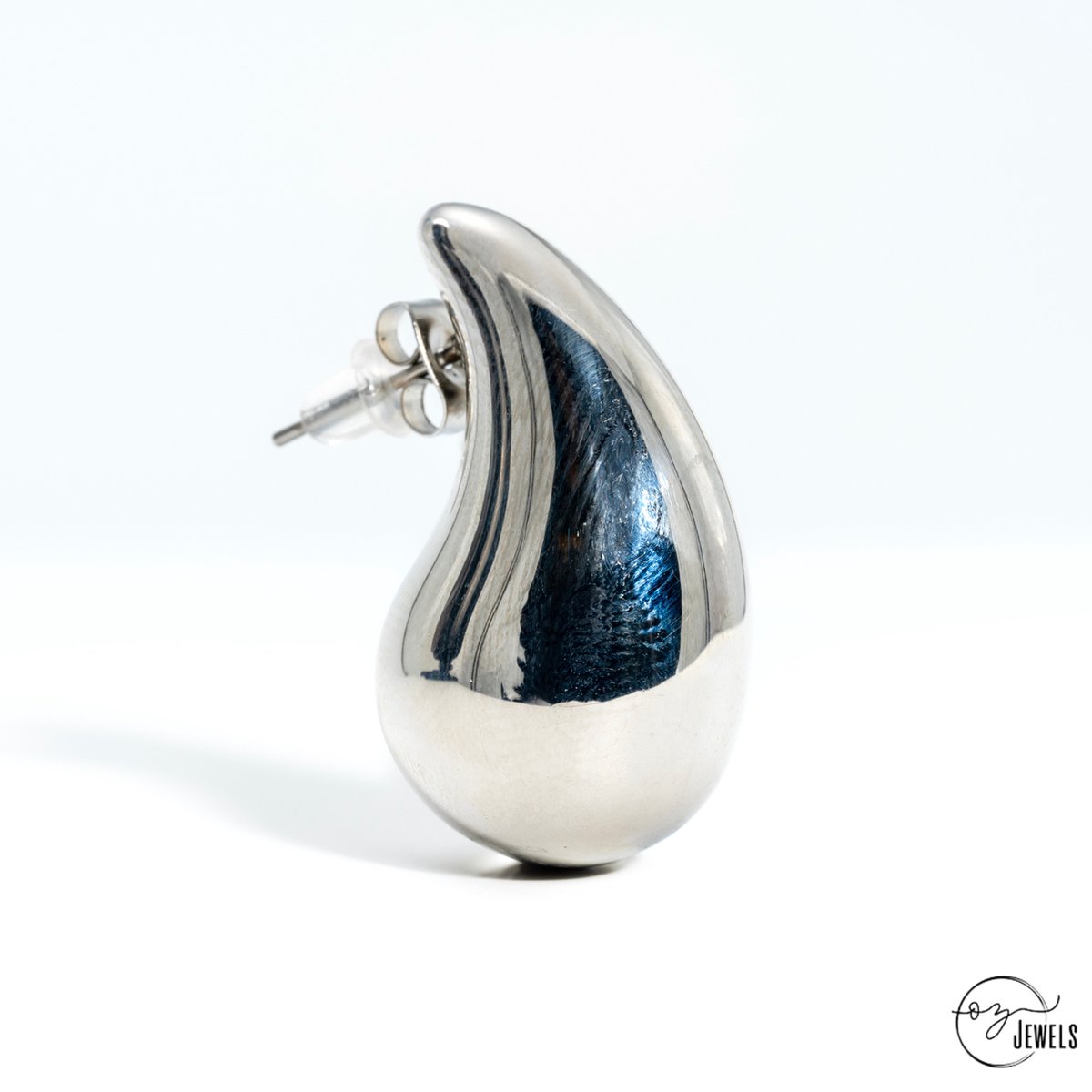 OZ Jewels – Waterdruppel Hoepel Oorbellen – 18K Verguld – Vrouwen