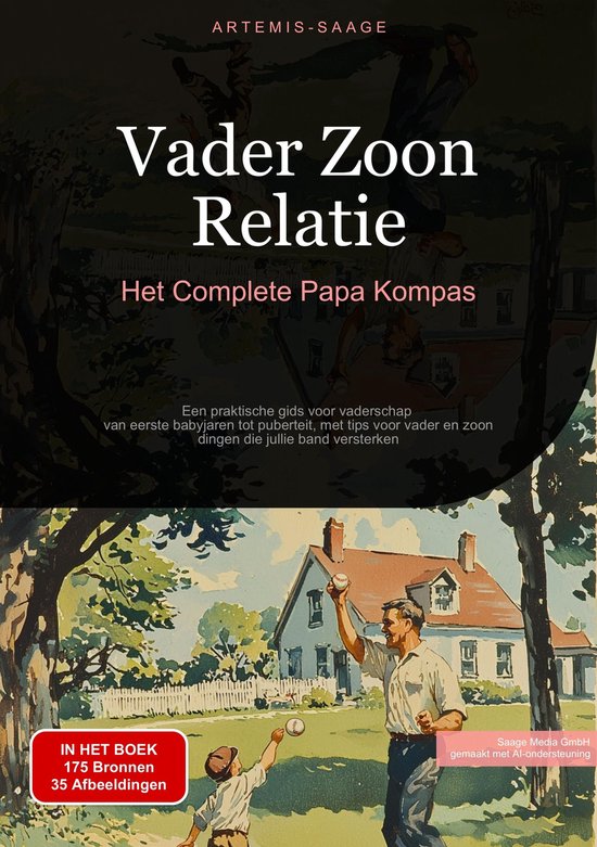 Vader Zoon Relatie: Het Complete Papa Kompas - cover
