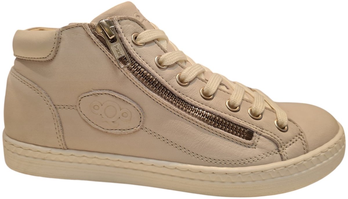 AQA Shoes A8688 - Hoge sneakersDames veterschoenenDames sneakersHalf-hoge schoenenVeterboots - Kleur: Grijs - Maat: 41