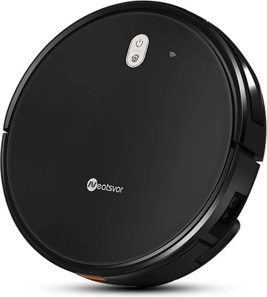 Collox Robotstofzuiger - Met dweilfunctie - App en Voice control - HEPA filter - Intelligente routeplanning - Anti-val & Anti-stoot - 6 reinigingsmodi - Kan op hoogtes van 15 mm - Dun ontwerp - Zwart