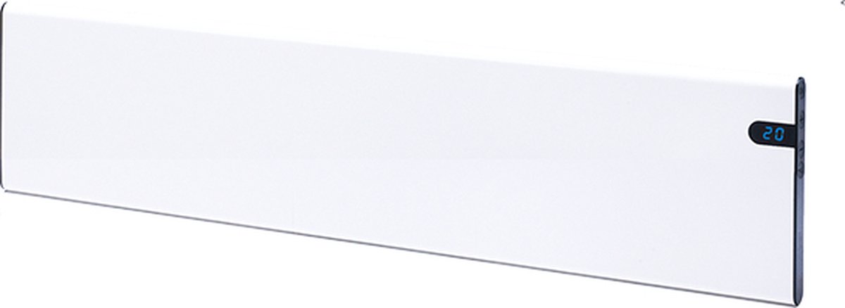 Bendex Eco Lux 1000 Watt - laag Wit- Elektrische verwarming 200mm x 84mm x 1280mm HxDxB
