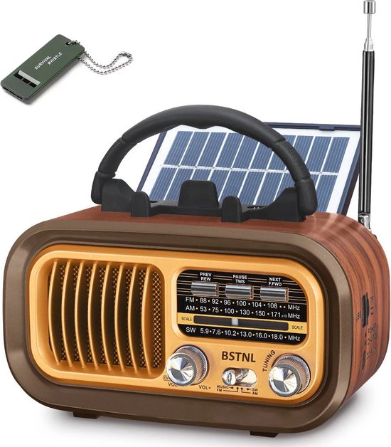 BSTNL BestOnly Retro Noodradio – AM/FM – Bluetooth