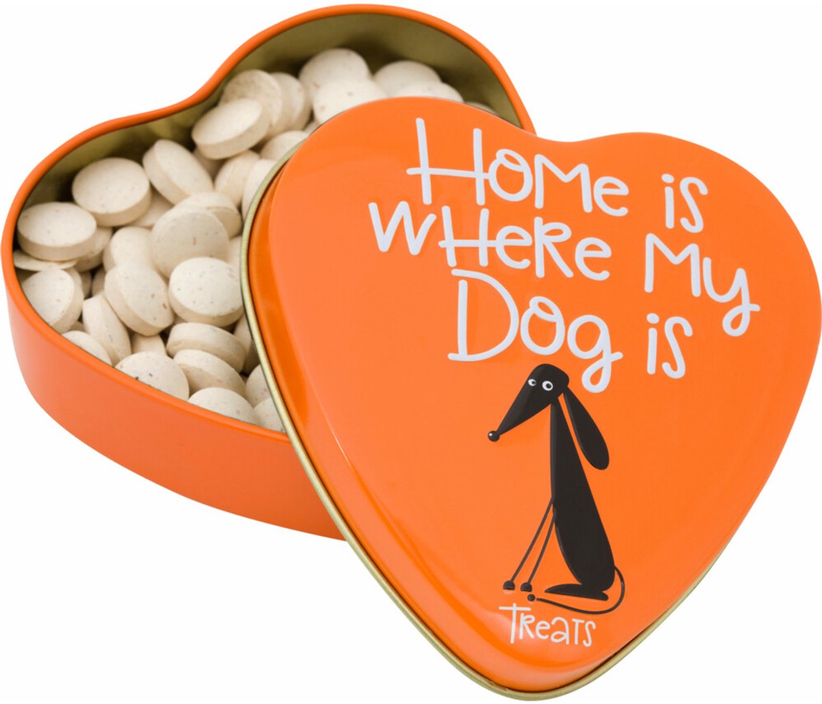 Hondensnacks Sanal - Hartenblik Snoepjes met Vitaminen - 60 Gram, Gezonde Beloningssnoepjes voor Kleine Honden