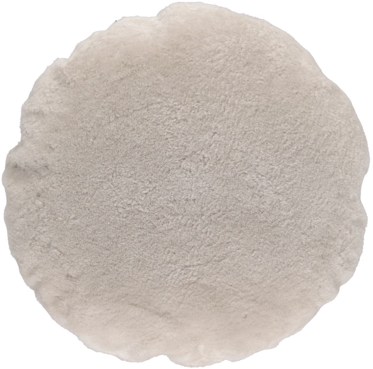 Sheepskin House Scandinavisch Fluweel Kussen - D45 cm grey sand