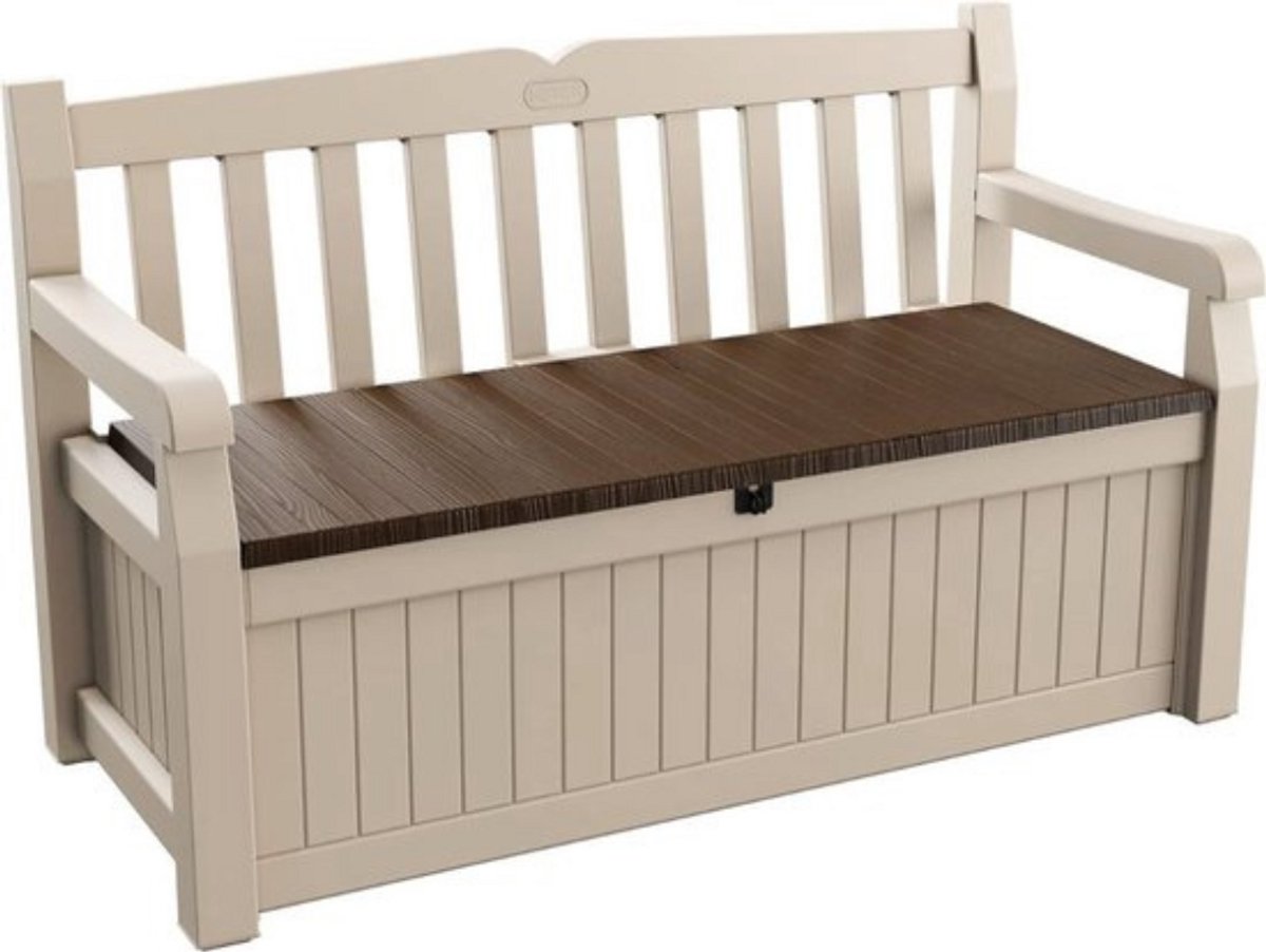 Thuys – Klepbank – Opbergbank Woonkamer – Dekenkist voor Slaapkamer – Stijlvol Design – Beige