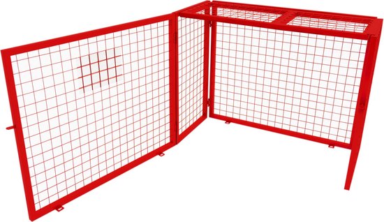 Gasflessenkooi opvouwbare staalgaas veiligheidsopslag 3 x 19kg Gasflessen van Merkloos — afbeelding 5