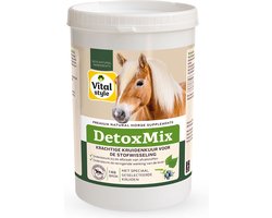 VITALstyle Detoxmix - Paarden Supplement - Krachtige Kruidenkuur Voor De Stofwisseling - Met o.a. Fenegriek & Brandnetel - 1 kg