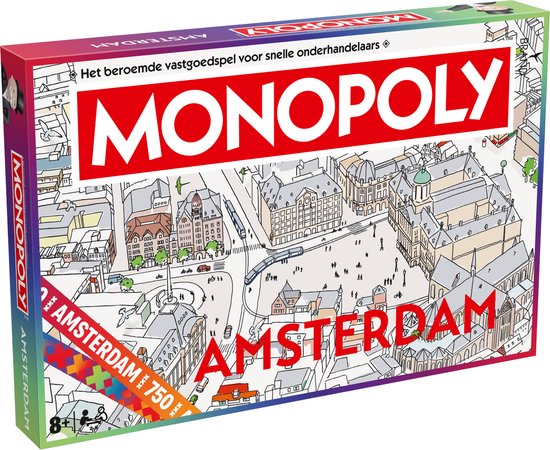 Monopoly Amsterdam 750 Jaar- speciale editie - NL