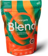 Orangefit Blend Proteine Poeder - Vegan Proteine Shake - 750g (25 shakes) - Eiwitshake Choco - met BCAA & Kurkuma - Pre / Post Workout