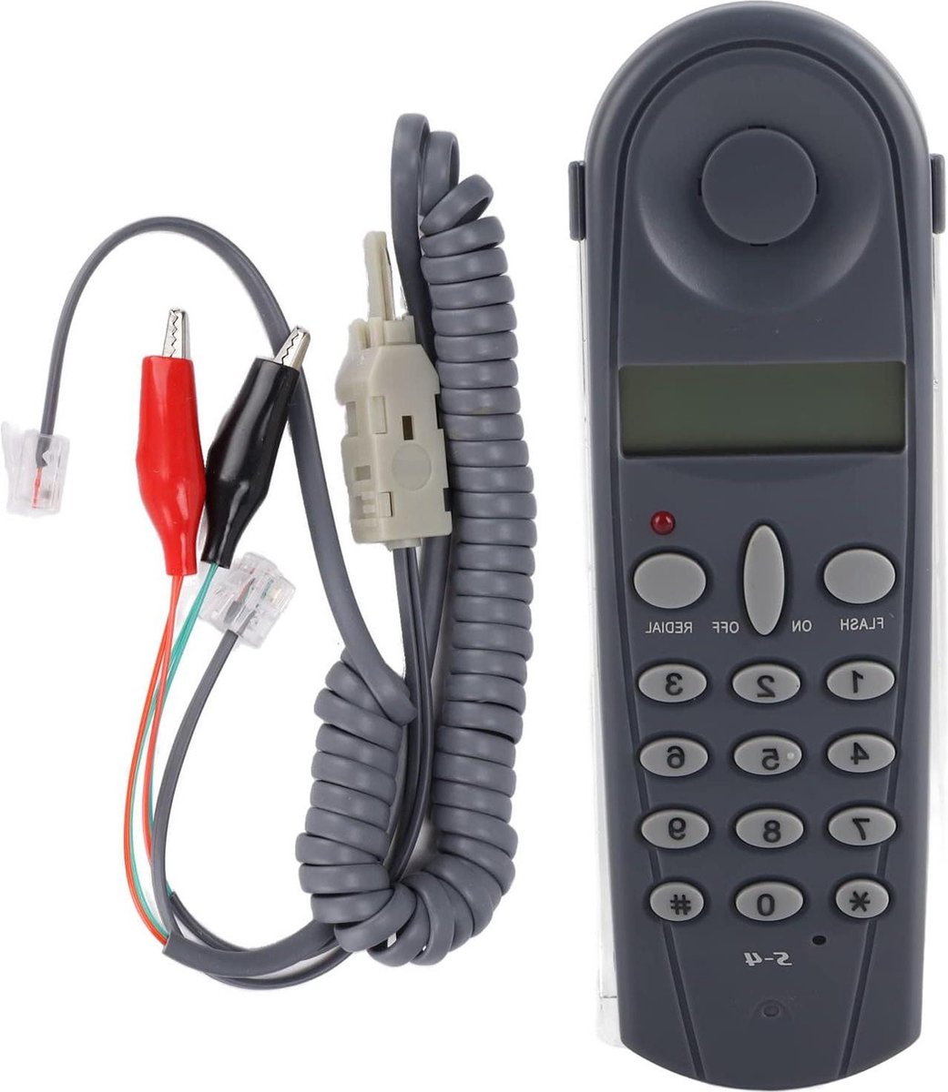 Kabelset met Connectoren en Verbindingsstuk voor Thuiskantoor - Telefoonlijntester