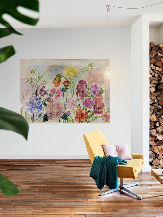 IXXI Flower Garden - Décoration murale - 100 x 140 cm