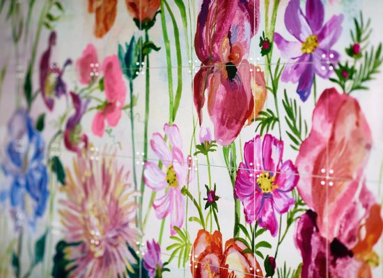 IXXI Flower Garden - Décoration murale - 100 x 140 cm