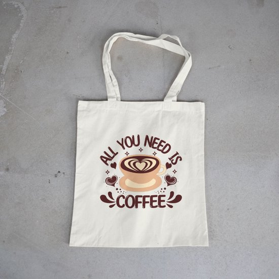 25 st. Bedrukte Tote bag | Biologisch katoen | 14L | Bestand tegen een