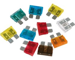 Knaak Steekzekeringen Set van 300 Stuks - Auto Zekeringen - Diverse Soorten