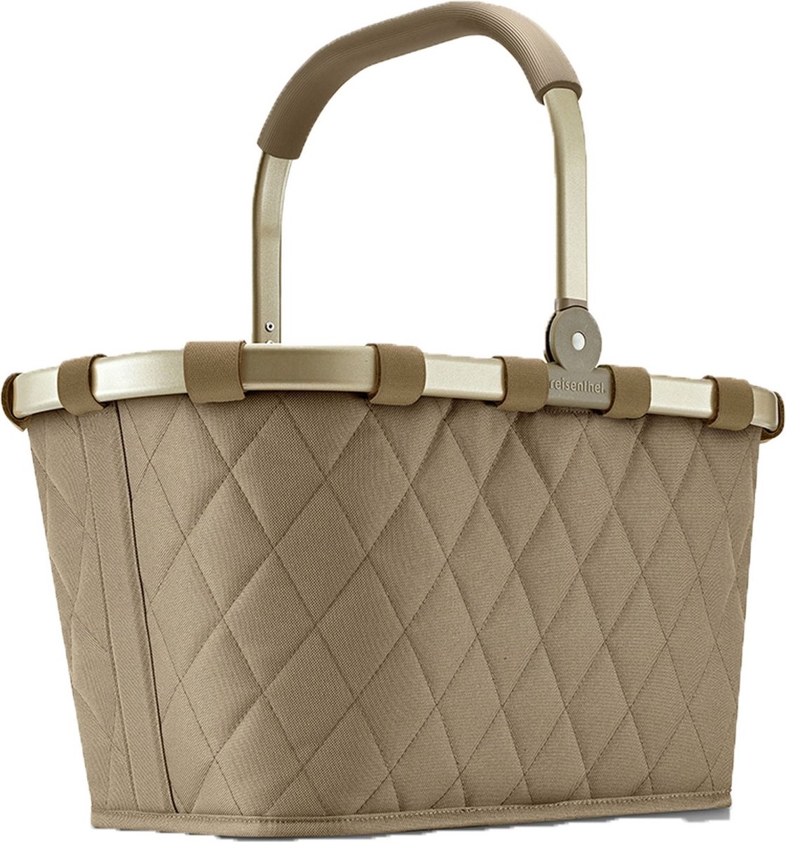 Reisenthel Carrybag Boodschappenmand - 22L - Frame Rhombus Olive Groen