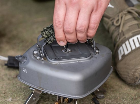 Ridgemonkey Square Kettle Small - Paracord Edition — afbeelding 5