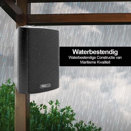 Pyle Bluetooth Luidsprekersysteem- Bluetooth Speakers-16 cm Woofer