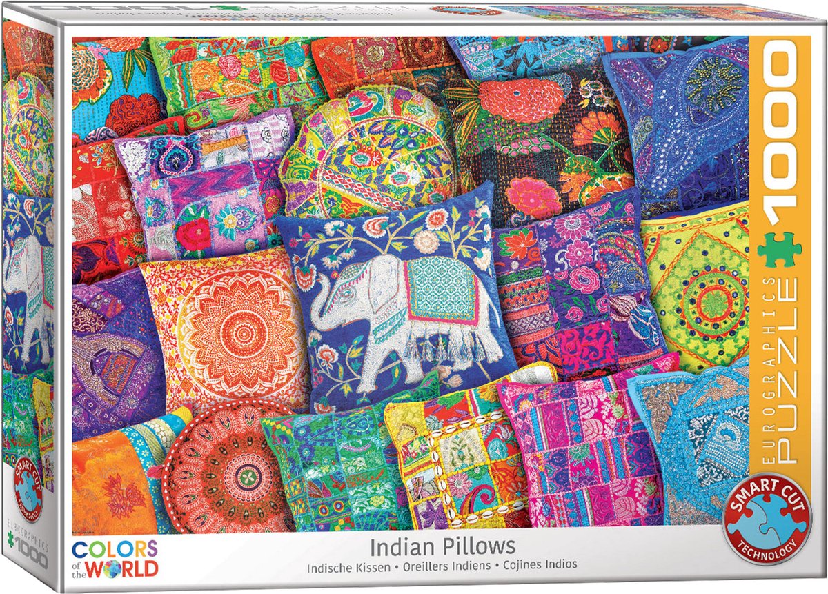 Indian Pillows Puzzel (1000 stukjes)