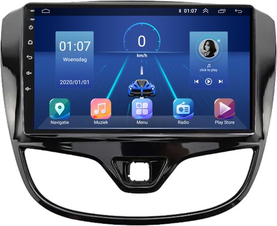 CAMECHO Android 13 autoradio voor Opel Karl 2017-2020, met