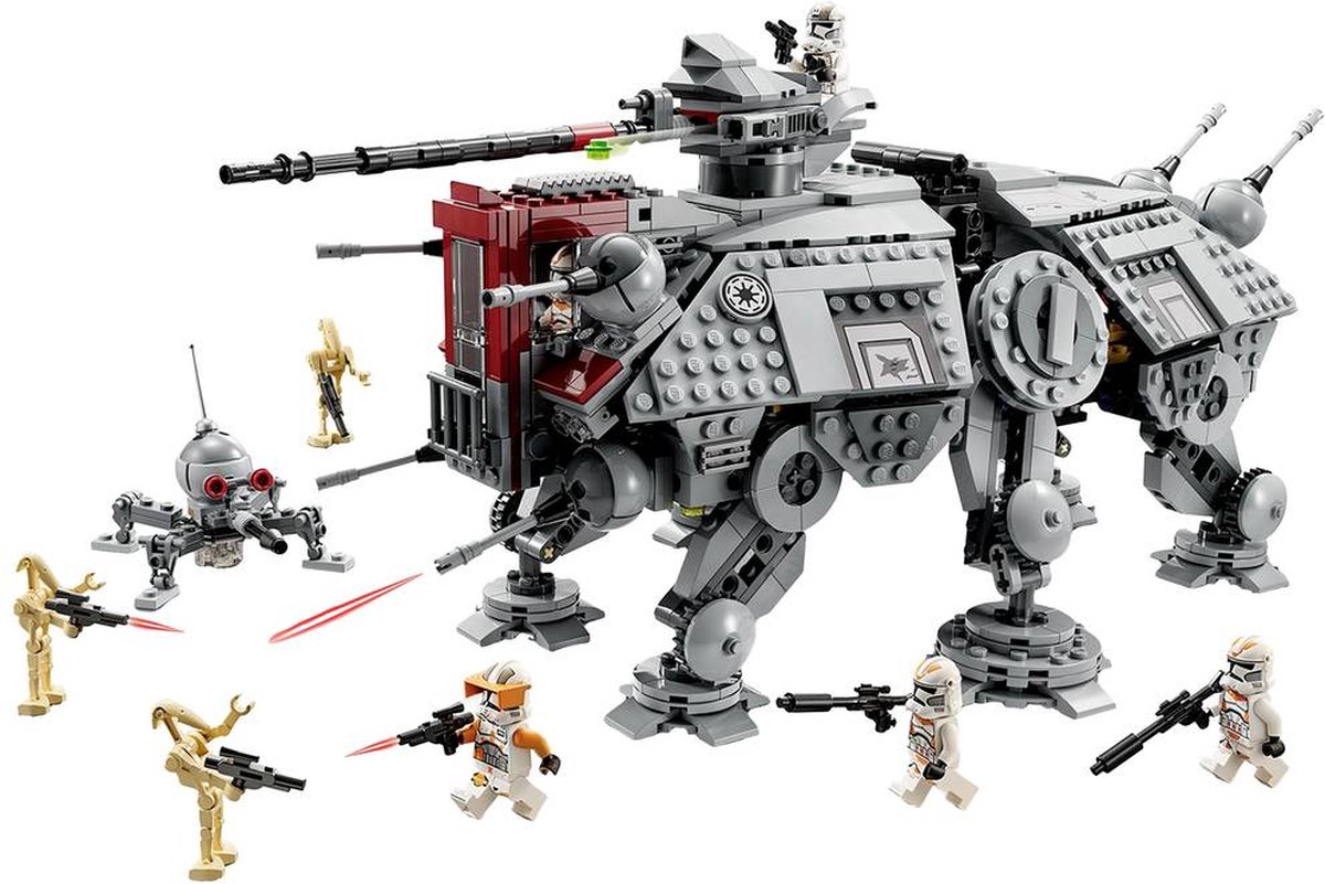 LEGO Star Wars AT-TE Walker Verstelbaar Model met Clone Troopers en Droid Figuren - 75337 — afbeelding 11