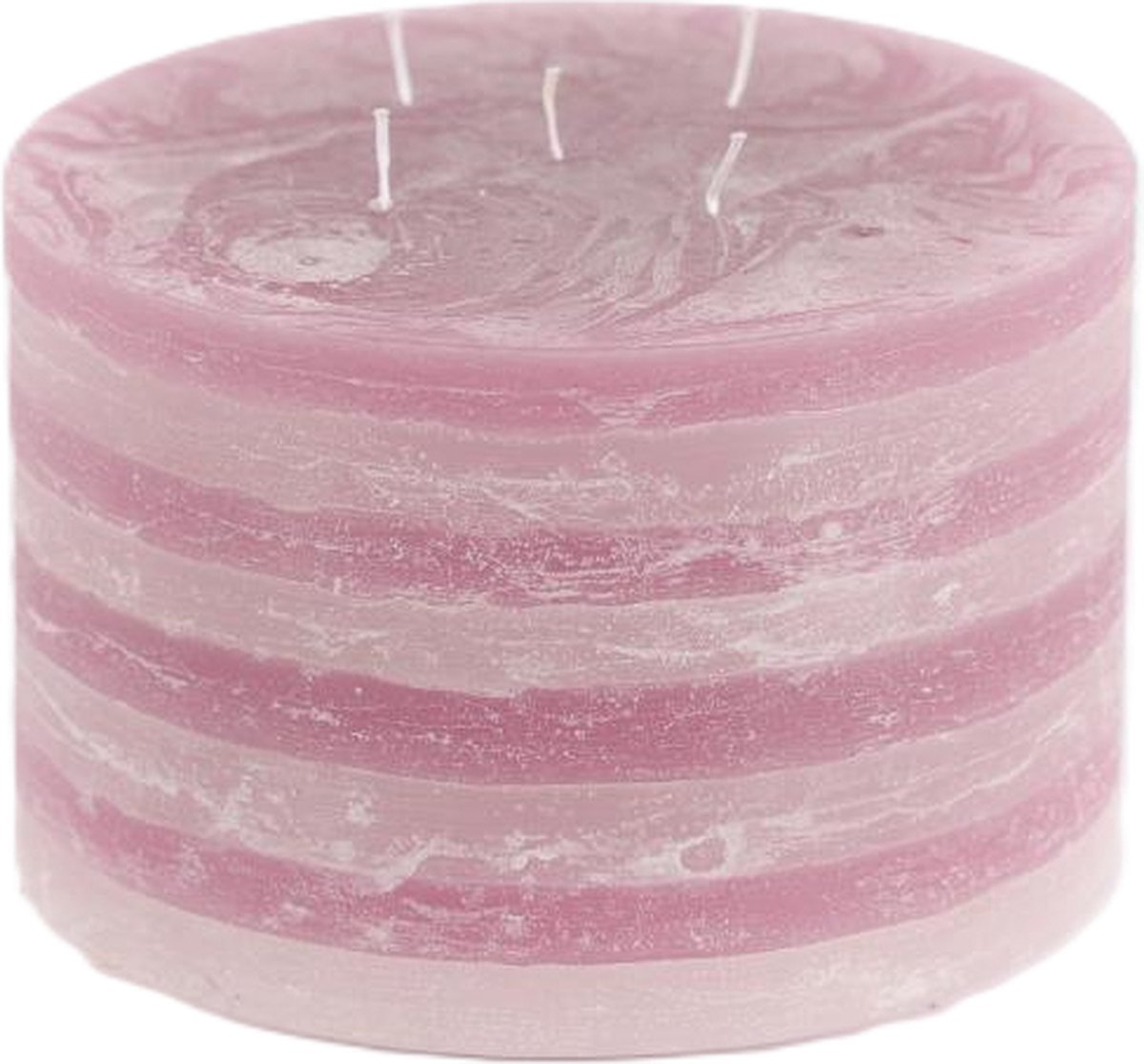 LUZ Rasteli Luz Your Cilinder Stomp Kaars Multicolour D 18.5 cm H 12 cm Lila