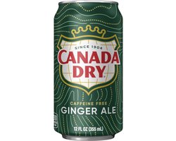 Canada Dry - Ginger Ale (USA blikjes) - 12x 355ml