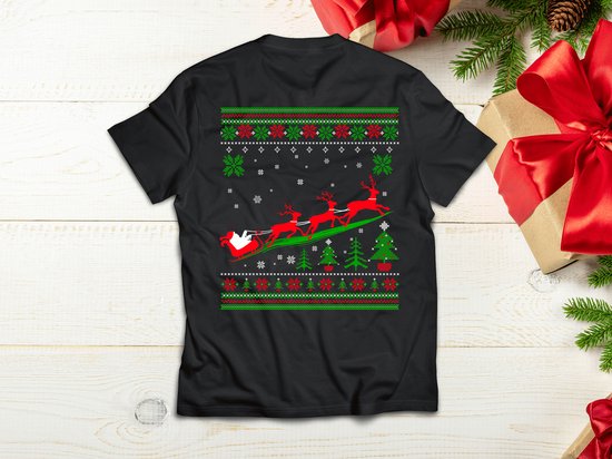 Santa Claus - T Shirt - HappyHolidays - MerryChristmas - ChristmasCheer - JoyfulSeason - Gift - Cadeau - VrolijkKerstfeest - FijneKerstdagen - Kerstvreugde - Feestdagen