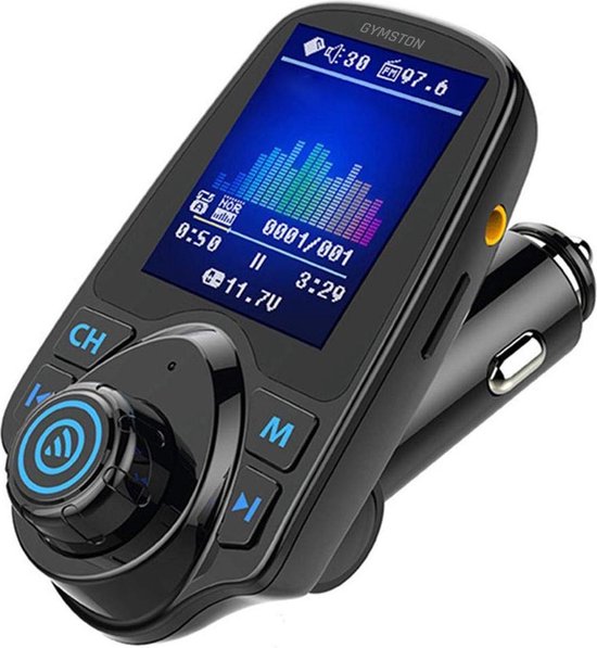 geest Let op faillissement FM Transmitter carkit met Bluetooth T11D / Draadloze Carkit / MP3 speler  mobiel /... | bol.com